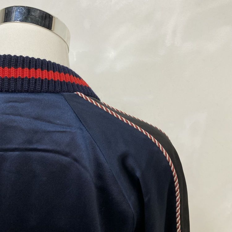 Gucci Gucci Floral Embroidery Bomber Jacket Size 46 Size US S / EU 44-46 / 1 - 9 Thumbnail