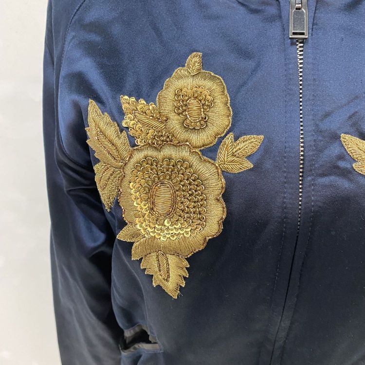 Gucci Gucci Floral Embroidery Bomber Jacket Size 46 Size US S / EU 44-46 / 1 - 6 Thumbnail