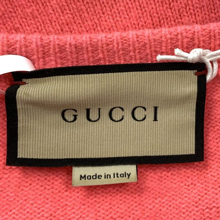 Gucci Gucci Pink Wool Cashmere Cardigan Size M Size M / US 6-8 / IT 42-44 - 3 Thumbnail