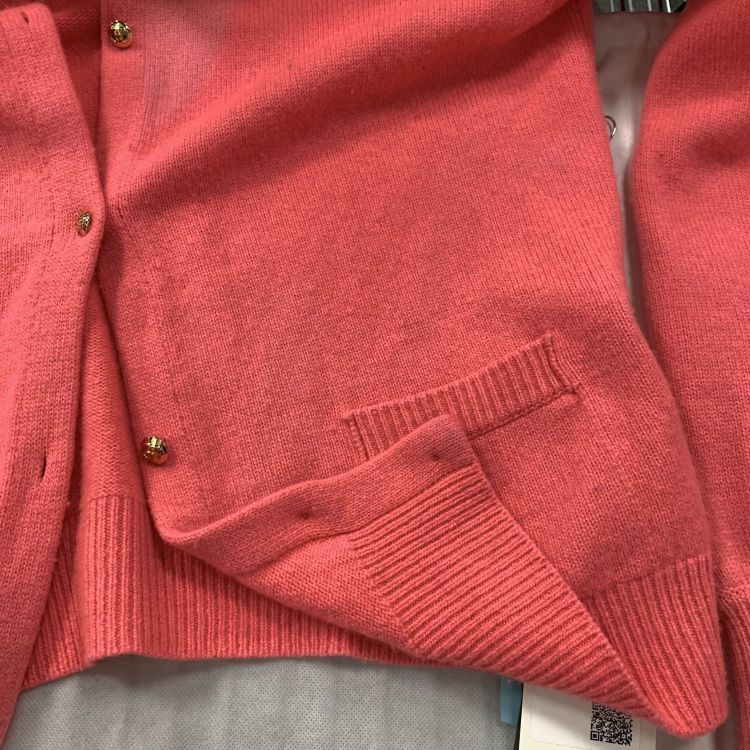 Gucci Gucci Pink Wool Cashmere Cardigan Size M Size M / US 6-8 / IT 42-44 - 8 Thumbnail