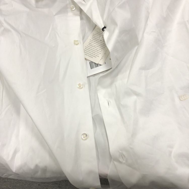 Gucci Gucci White Cotton Button Up Shirt Size L Size US L / EU 52-54 / 3 - 7 Thumbnail