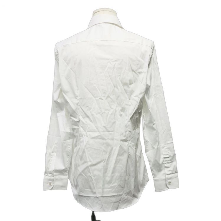 Gucci Gucci White Cotton Button Up Shirt Size L Size US L / EU 52-54 / 3 - 2 Thumbnail
