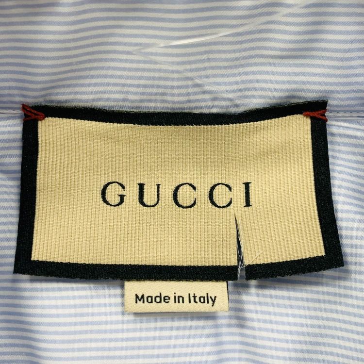 Gucci Gucci GG Logo Striped Shirt US S Size US S / EU 44-46 / 1 - 3 Thumbnail