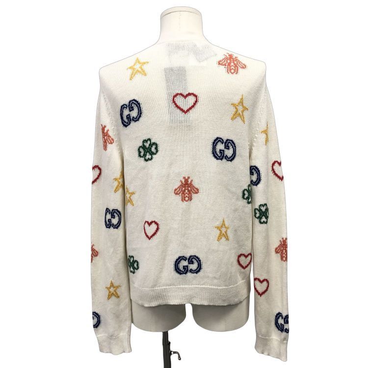 Gucci Gucci Multi-Symbol Cardigan Size S Size US S / EU 44-46 / 1 - 2 Thumbnail