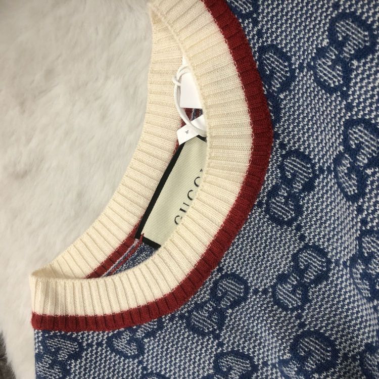 Gucci Gucci GG Monogram Knit Mini Dress Size S Size S / US 4 / IT 40 - 5 Thumbnail