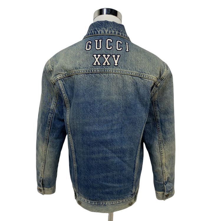 Gucci Gucci NY Yankees Denim Jacket Size 40 Size S / US 4 / IT 40 - 2 Thumbnail