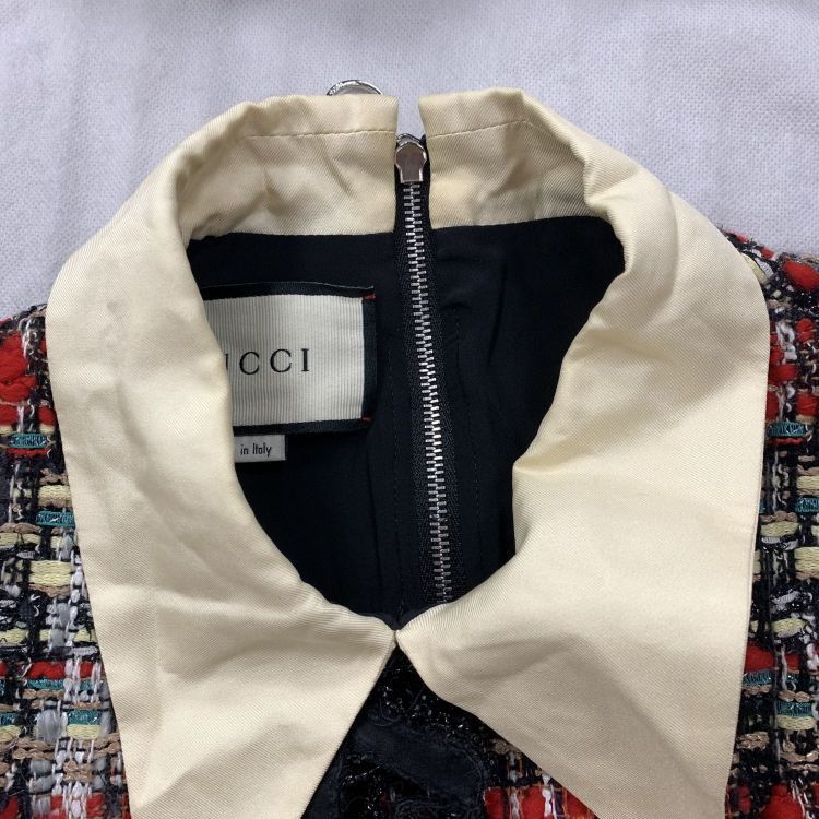 Gucci Gucci Multi Color Tweed Dress Size 42 Size M / US 6-8 / IT 42-44 - 8 Thumbnail