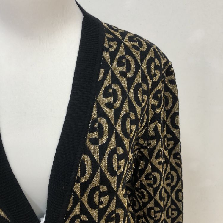 Gucci Gucci GG Logo Cardigan Size XS Size XS / US 0-2 / IT 36-38 - 8 Thumbnail
