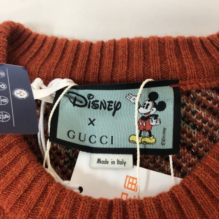Gucci Gucci x Disney Mickey Mouse Wool Sweater Size L Size US L / EU 52-54 / 3 - 3 Thumbnail