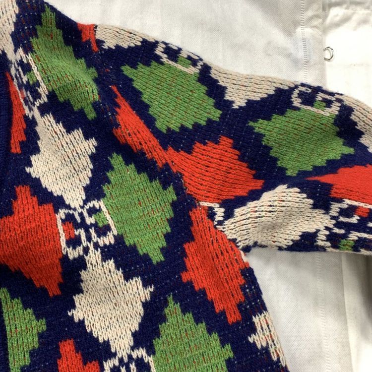 Gucci Gucci GG Argyle Cardigan US XS Size US XS / EU 42 / 0 - 6 Thumbnail