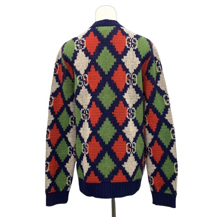 Gucci Gucci GG Argyle Cardigan US XS Size US XS / EU 42 / 0 - 2 Thumbnail