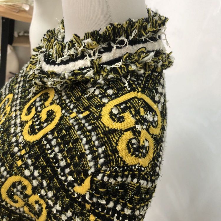 Gucci Gucci Logo Tweed Dress Size M Size M / US 6-8 / IT 42-44 - 7 Thumbnail