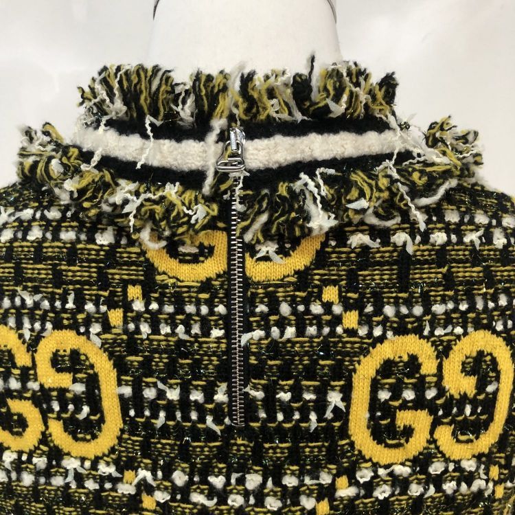 Gucci Gucci Logo Tweed Dress Size M Size M / US 6-8 / IT 42-44 - 8 Thumbnail