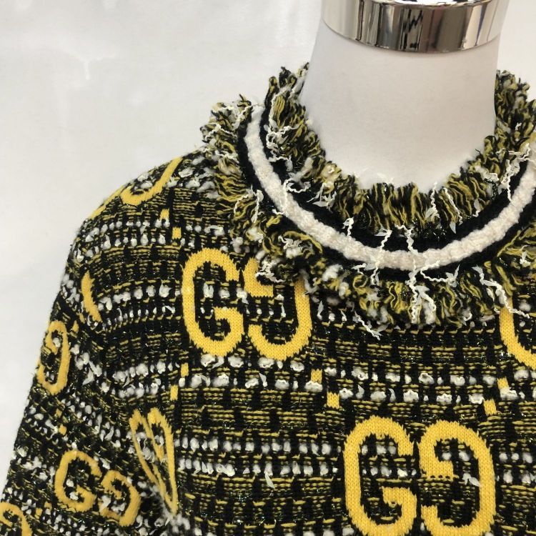 Gucci Gucci Logo Tweed Dress Size M Size M / US 6-8 / IT 42-44 - 6 Thumbnail