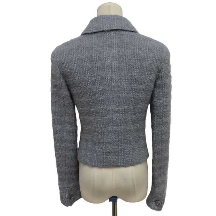 Gucci Gucci Textured Wool Blend Jacket Size 36 Size XS / US 0-2 / IT 36-38 - 2 Thumbnail