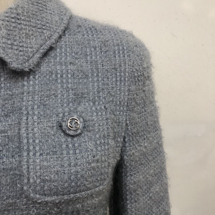 Gucci Gucci Textured Wool Blend Jacket Size 36 Size XS / US 0-2 / IT 36-38 - 9 Thumbnail