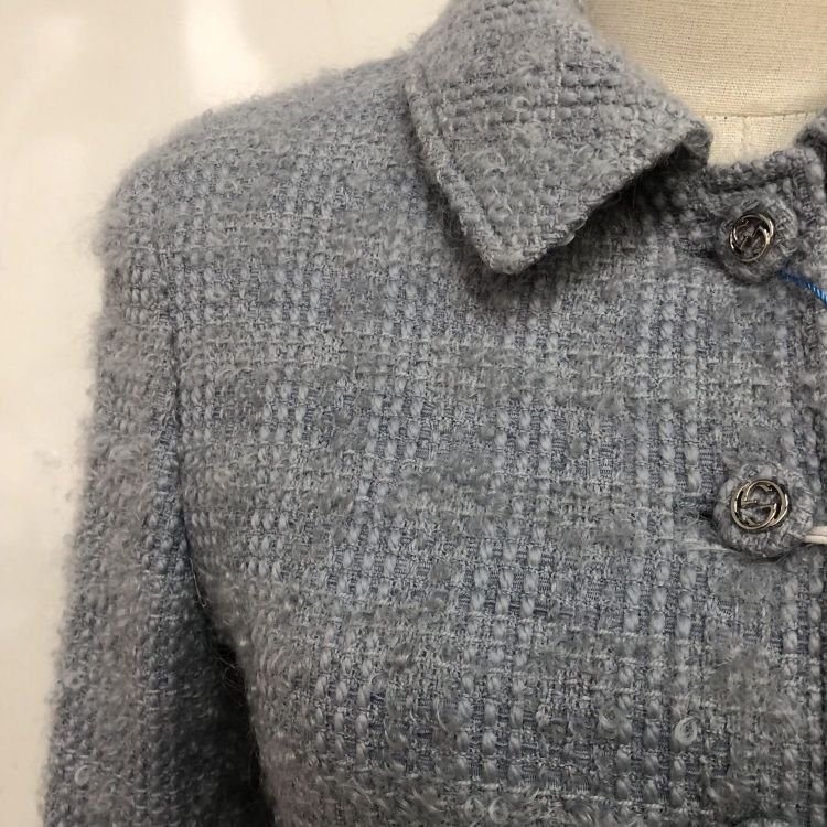 Gucci Gucci Textured Wool Blend Jacket Size 36 Size XS / US 0-2 / IT 36-38 - 8 Thumbnail