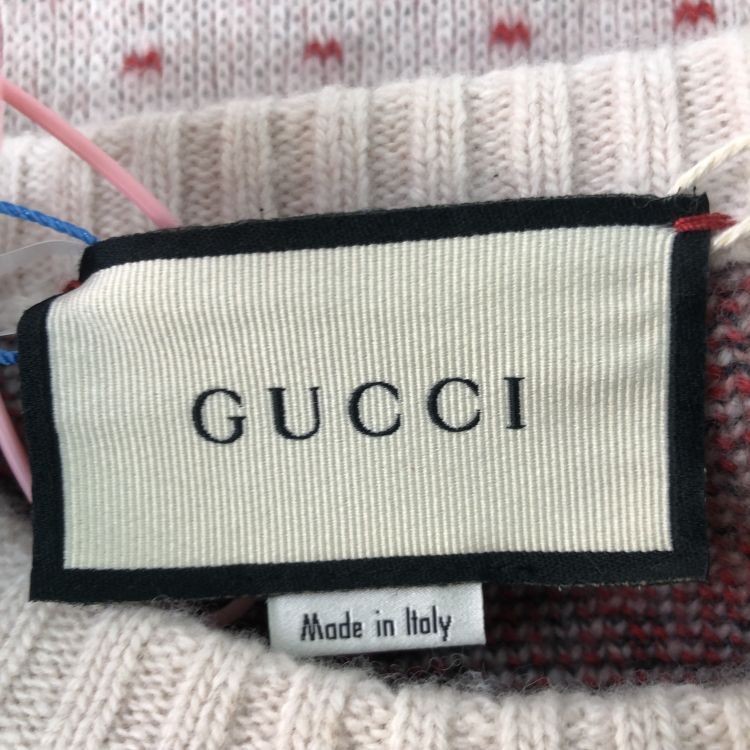 Gucci Gucci Pattern Logo Knit Sweater Size XS Size US XS / EU 42 / 0 - 3 Thumbnail