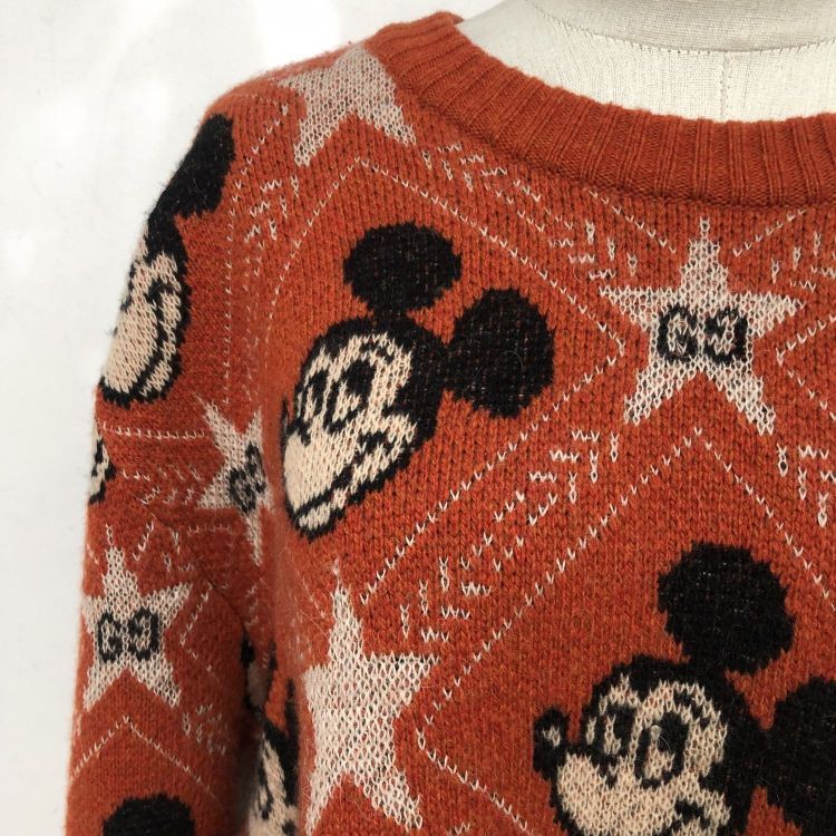 Gucci Gucci x Disney Mickey Mouse Knit Sweater Size L Size US L / EU 52-54 / 3 - 7 Thumbnail
