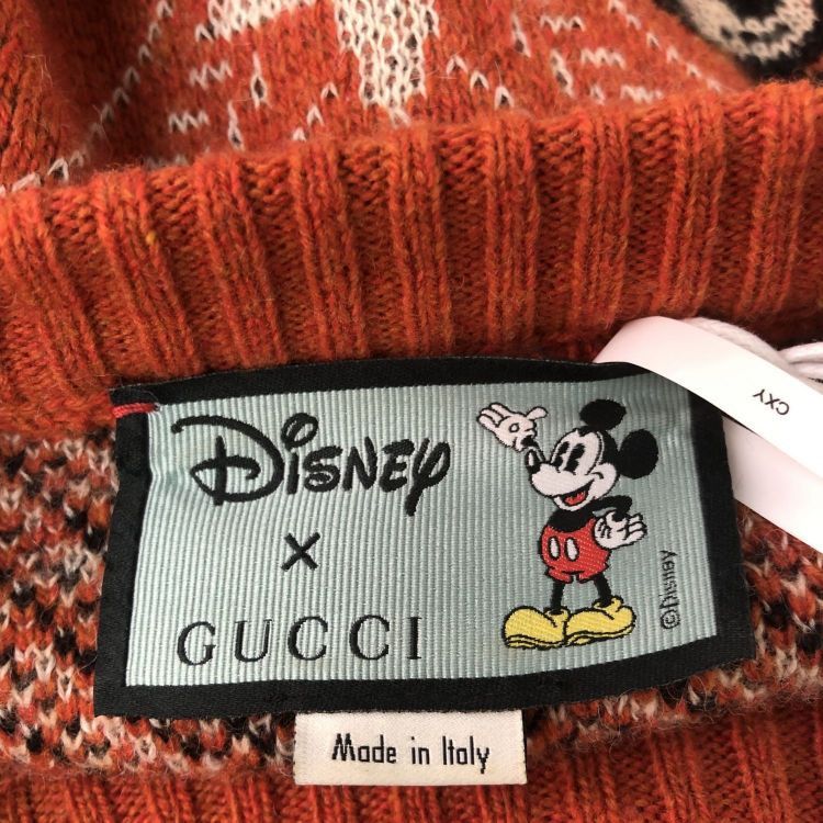 Gucci Gucci x Disney Mickey Mouse Knit Sweater Size L Size US L / EU 52-54 / 3 - 3 Thumbnail