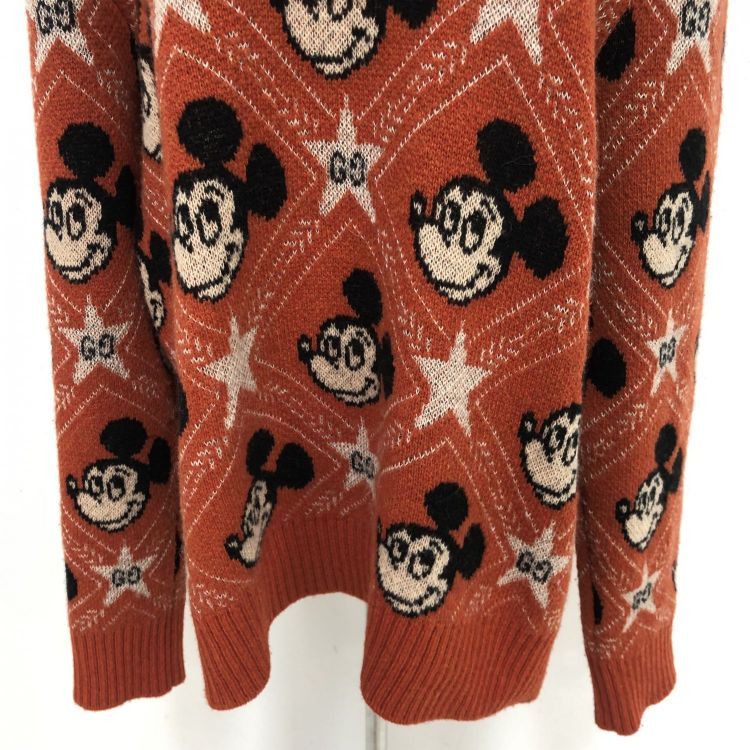Gucci Gucci x Disney Mickey Mouse Knit Sweater Size L Size US L / EU 52-54 / 3 - 9 Thumbnail