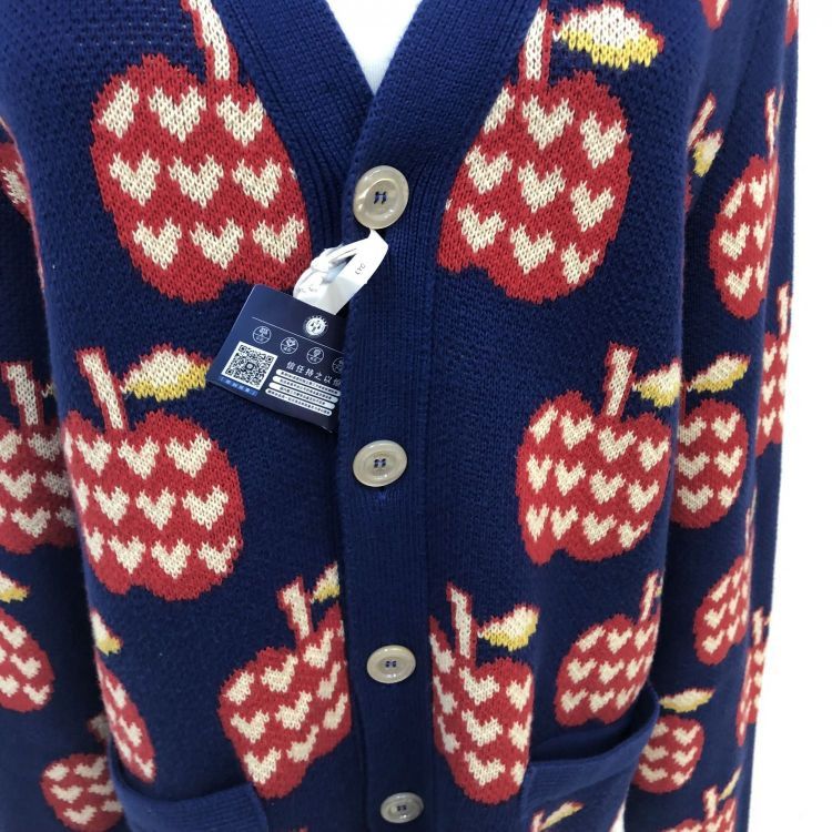 Gucci Gucci Apple Print Cardigan Size XS Size US XS / EU 42 / 0 - 6 Thumbnail