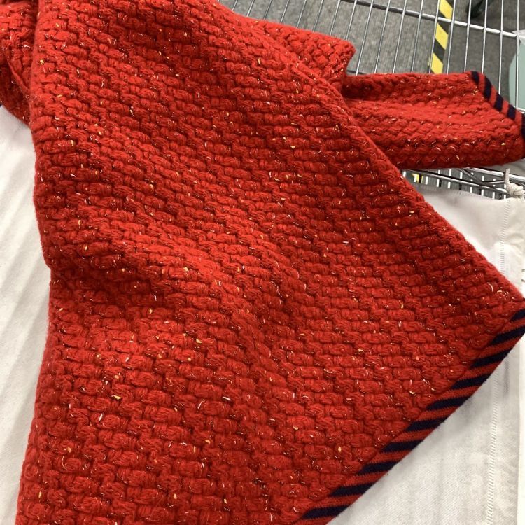 Gucci Gucci Red Knit Button Dress Size S Size S / US 4 / IT 40 - 6 Thumbnail
