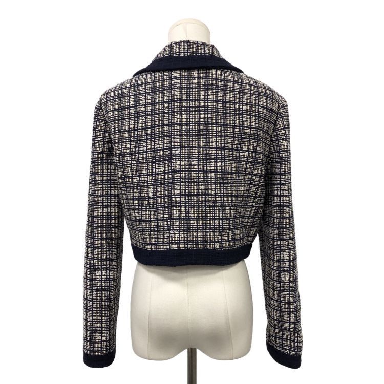Gucci Gucci Tweed Check Jacket Size 42 Size M / US 6-8 / IT 42-44 - 2 Thumbnail