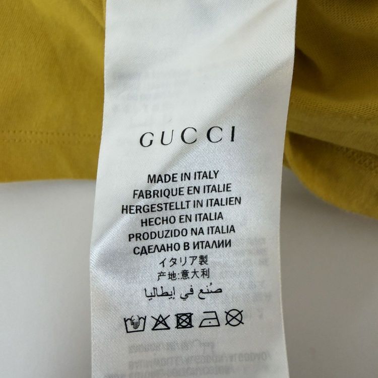 Gucci Gucci Logo Graphic T-Shirt Size S Size US S / EU 44-46 / 1 - 5 Thumbnail