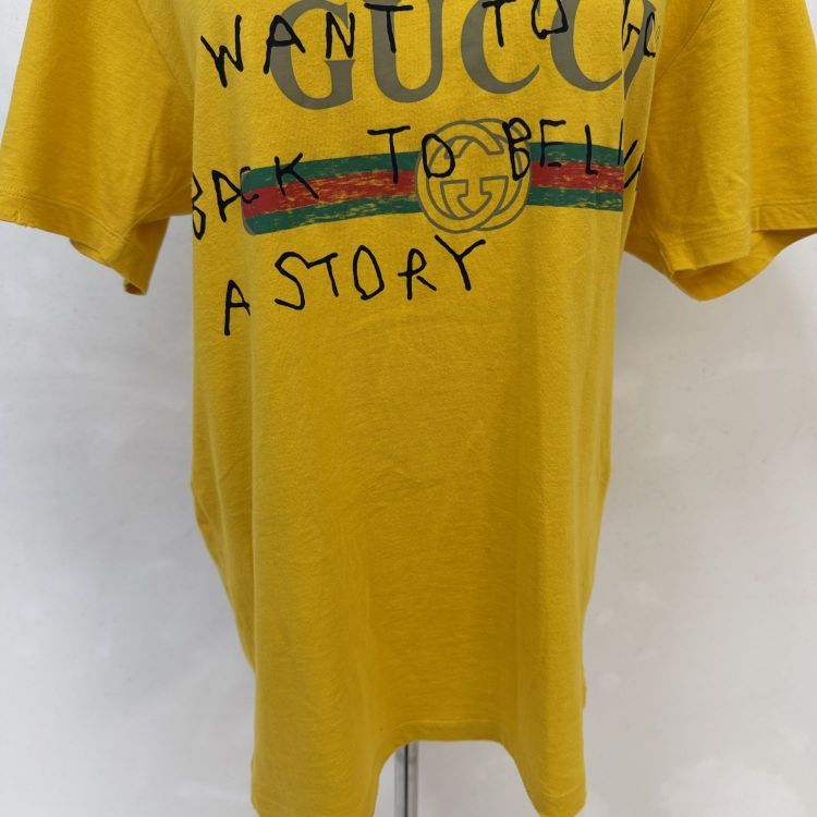 Gucci Gucci Logo Graphic T-Shirt Size S Size US S / EU 44-46 / 1 - 10 Thumbnail