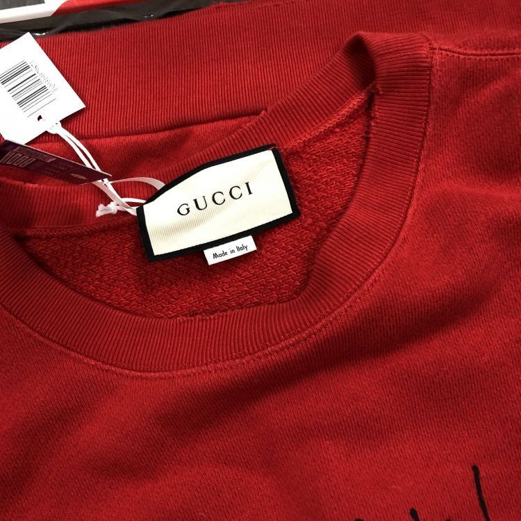 Gucci Gucci Logo Print Sweatshirt Size S Size US S / EU 44-46 / 1 - 6 Thumbnail
