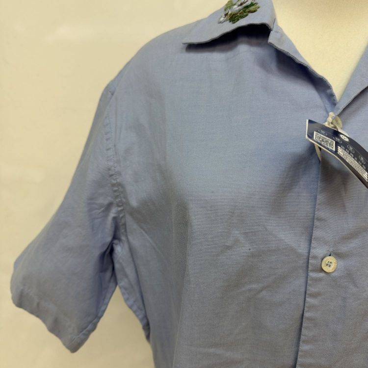 Gucci Gucci Floral Embroidered Button Up Shirt Size 48 Size US M / EU 48-50 / 2 - 8 Thumbnail