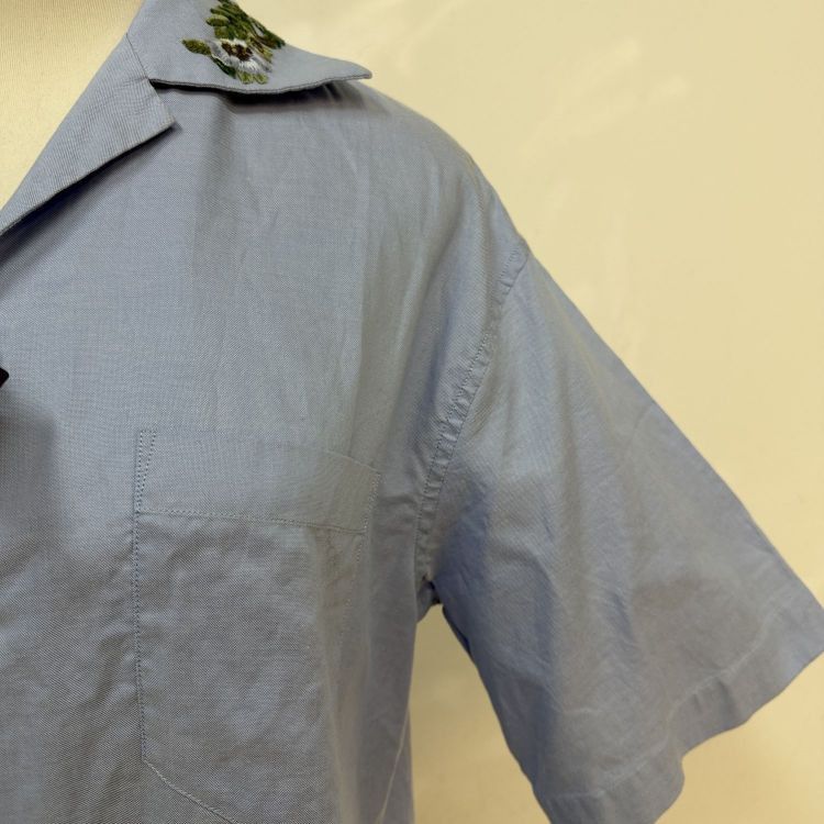 Gucci Gucci Floral Embroidered Button Up Shirt Size 48 Size US M / EU 48-50 / 2 - 9 Thumbnail