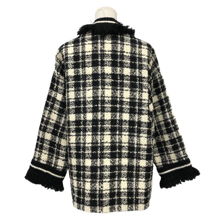 Gucci Gucci Plaid Fringe Jacket Size 36 Size XS / US 0-2 / IT 36-38 - 2 Thumbnail