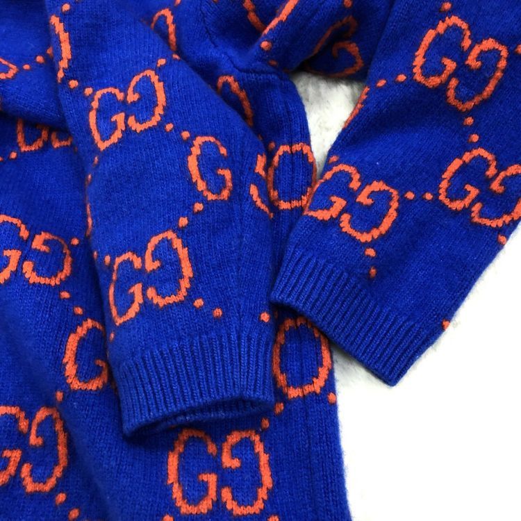 Gucci Gucci GG Logo Wool Knit Sweater XS Size XS / US 0-2 / IT 36-38 - 8 Thumbnail