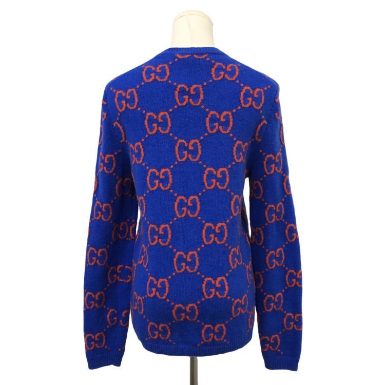 Gucci Gucci GG Logo Wool Knit Sweater XS Size XS / US 0-2 / IT 36-38 - 2 Thumbnail