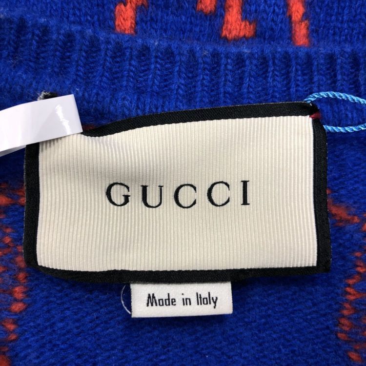 Gucci Gucci GG Logo Wool Knit Sweater XS Size XS / US 0-2 / IT 36-38 - 3 Thumbnail