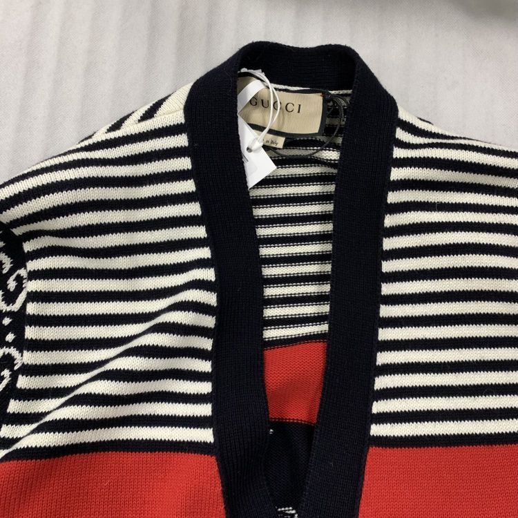 Gucci Gucci GG Logo Cardigan US M Size US M / EU 48-50 / 2 - 6 Thumbnail