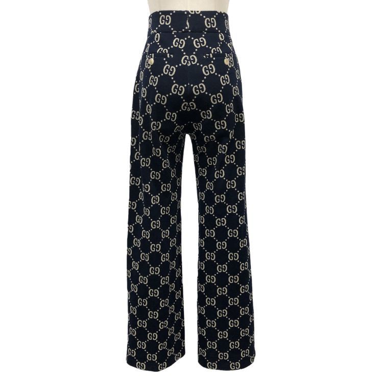 Gucci Gucci GG Monogram Pants Size 36 Size 25" / US 0 / IT 36 - 2 Thumbnail