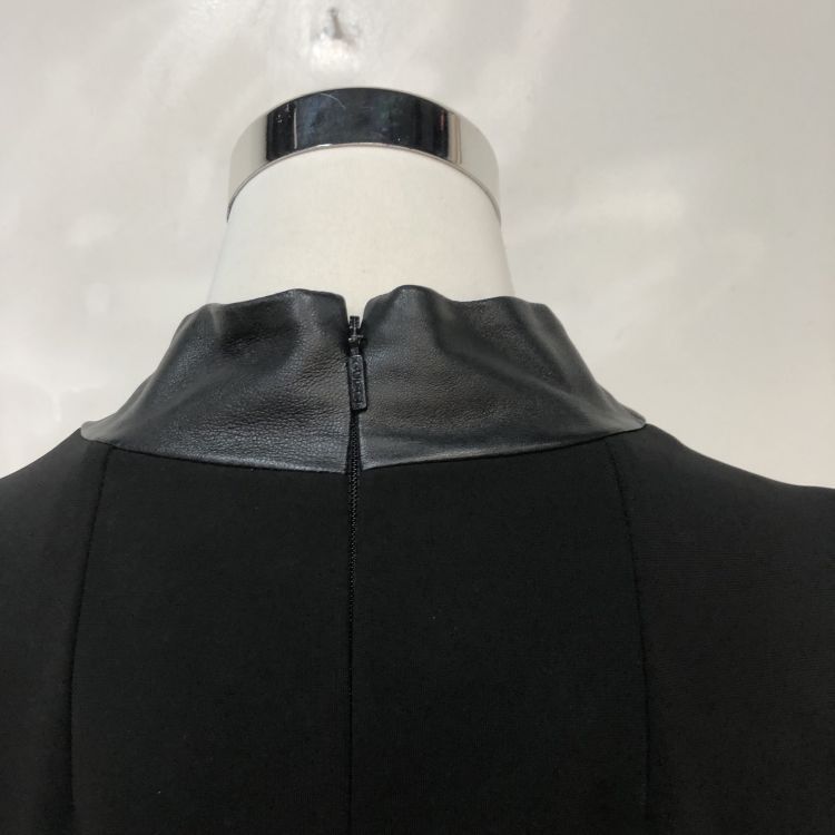 Gucci Gucci Leather Trim Midi Dress S Size S / US 4 / IT 40 - 9 Thumbnail