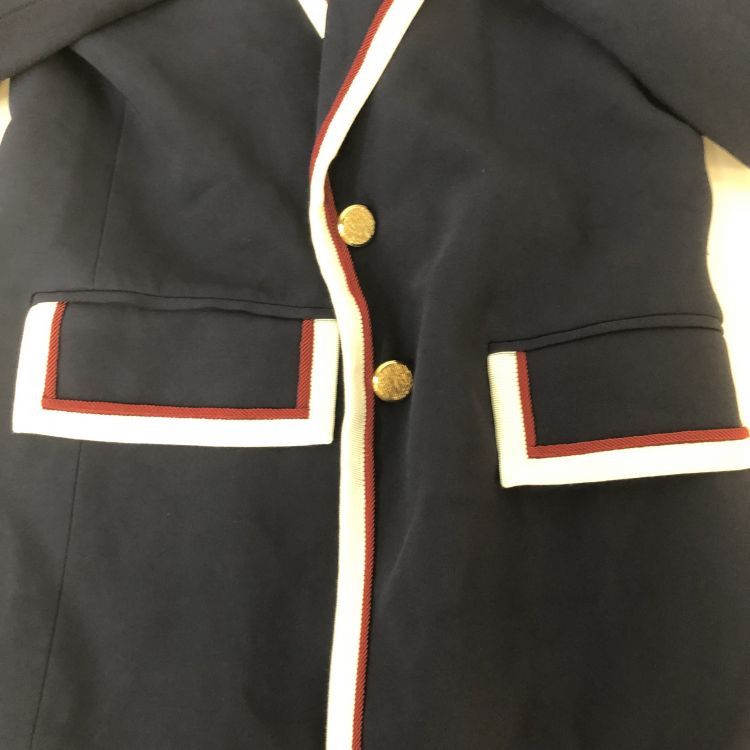 Gucci Gucci Navy Trimmed Blazer Size 38 Size XS / US 0-2 / IT 36-38 - 12 Thumbnail