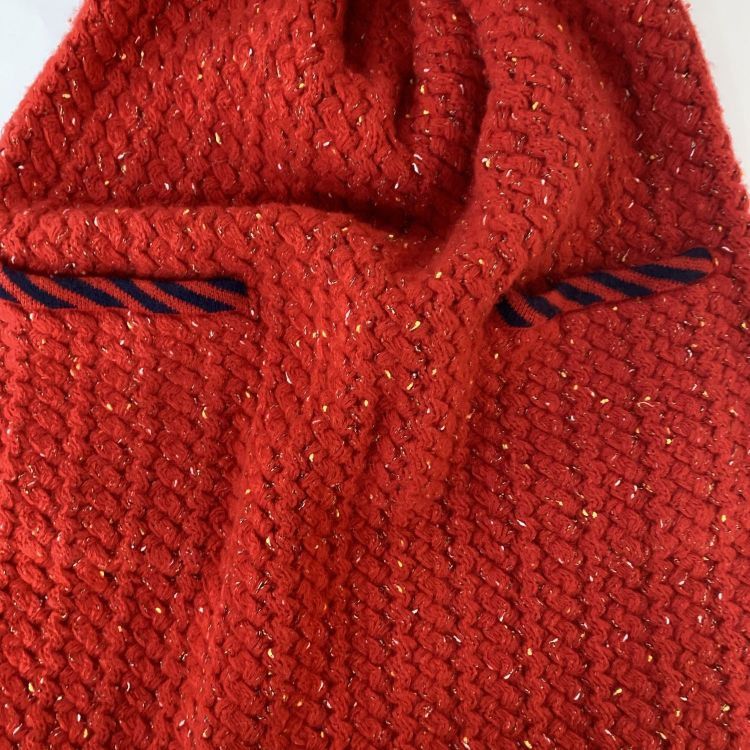 Gucci Gucci Red Textured Knit Mini Dress Size XS Size XS / US 0-2 / IT 36-38 - 13 Thumbnail