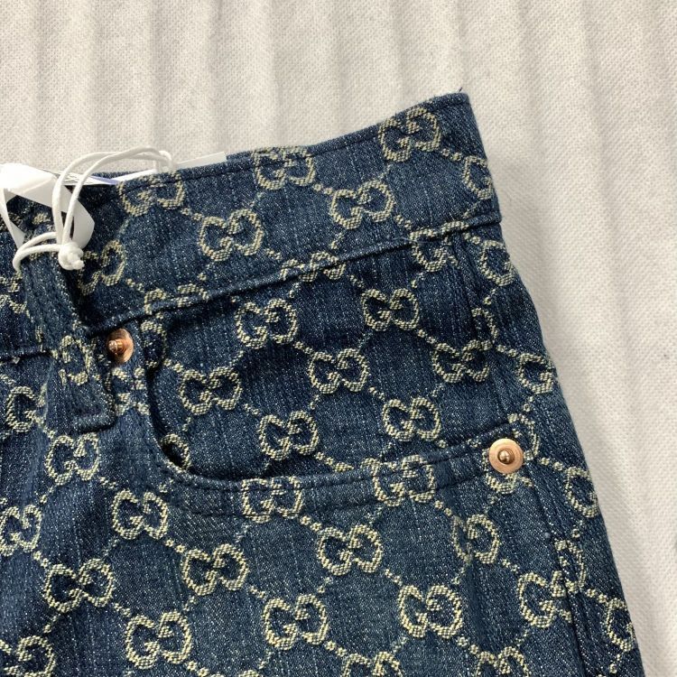 Gucci Gucci GG Monogram Jeans Size 26 Size 26" / US 2 / IT 38 - 6 Thumbnail