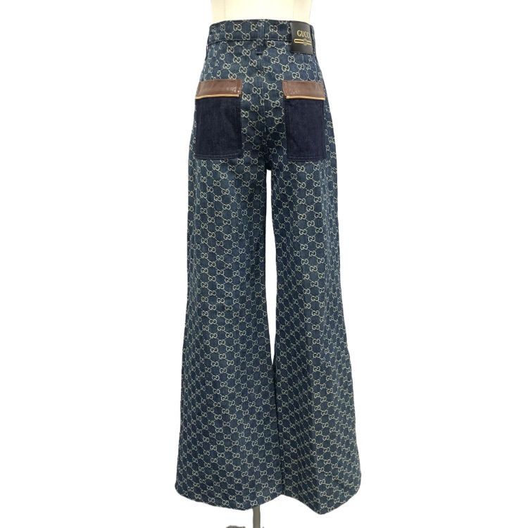 Gucci Gucci GG Monogram Jeans Size 26 Size 26" / US 2 / IT 38 - 2 Thumbnail