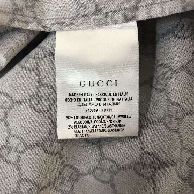 Gucci Gucci GG Logo Tie-Neck Dress Size 38 Size XS / US 0-2 / IT 36-38 - 4 Thumbnail