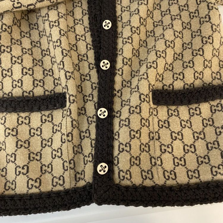Gucci Gucci GG Monogram Cardigan Size M Size US M / EU 48-50 / 2 - 11 Thumbnail