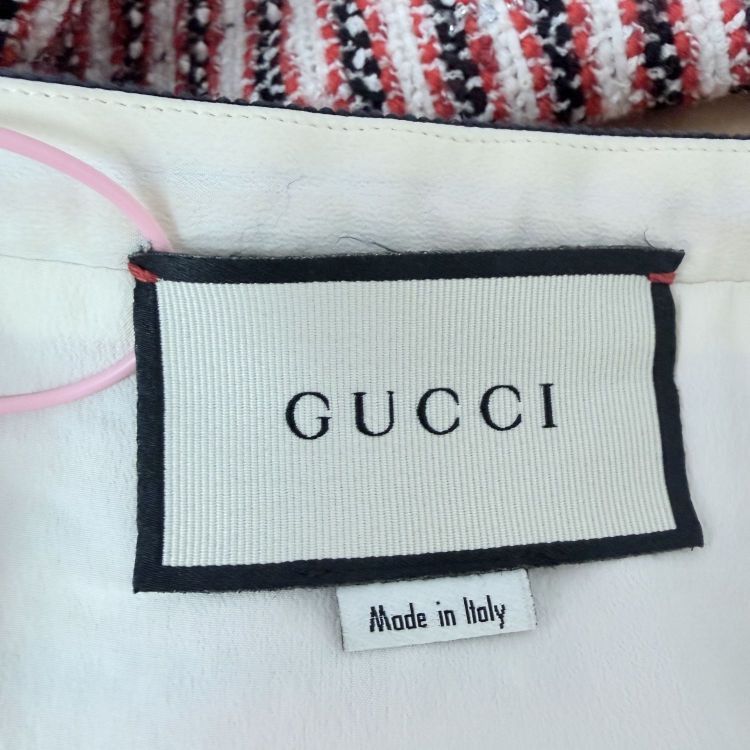 Gucci Gucci Striped Tweed Jacket Skirt Set Size 36 Size XS / US 0-2 / IT 36-38 - 7 Thumbnail