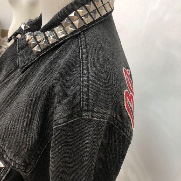 Gucci Gucci Panther Studded Denim Jacket Size 48 Size US M / EU 48-50 / 2 - 8 Thumbnail