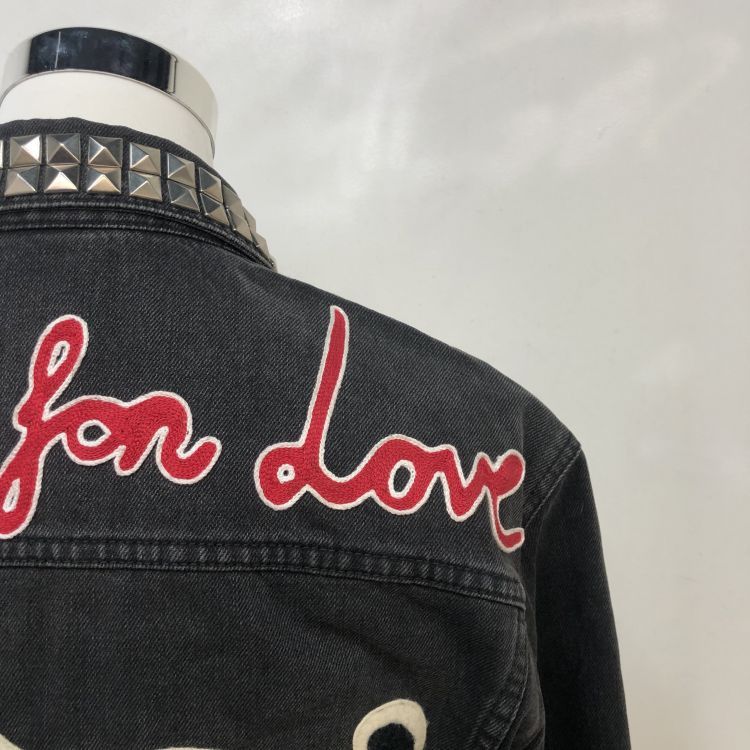 Gucci Gucci Panther Studded Denim Jacket Size 48 Size US M / EU 48-50 / 2 - 9 Thumbnail