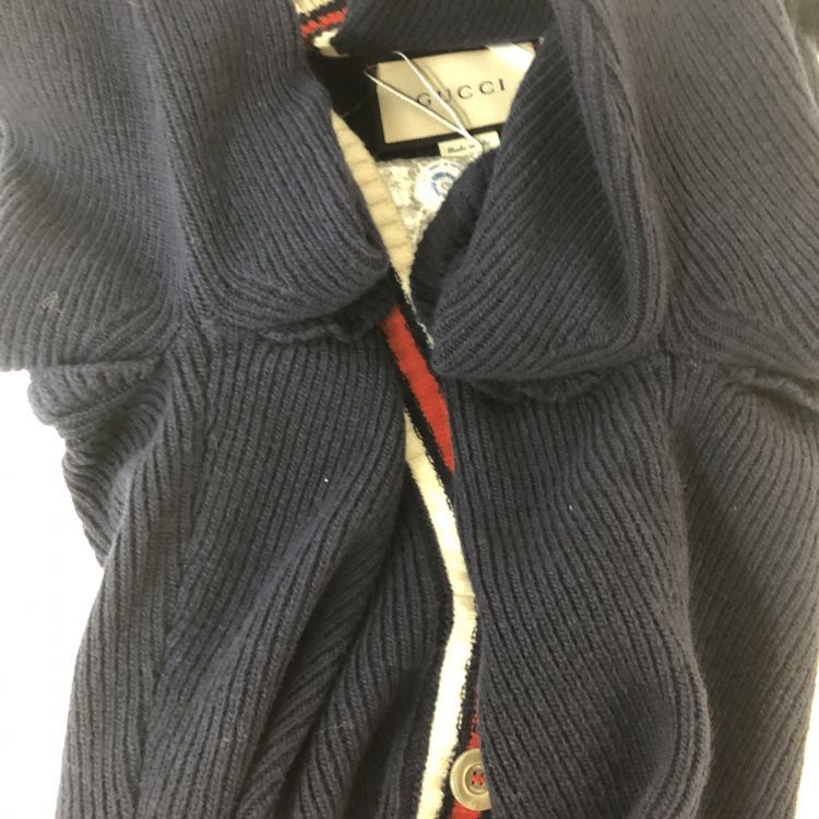Gucci Gucci Ruffle Trim Cardigan Size M Size M / US 6-8 / IT 42-44 - 11 Thumbnail